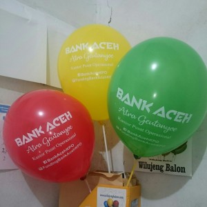 Balon Print Bank ACEH